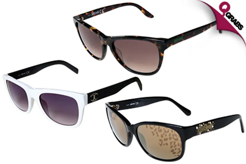 For QR269, Beat the Sun with Just Cavalli Sunglasses for Men & Women  - Choose from 11 Fashionable Styles! (Up to QR633 Value)